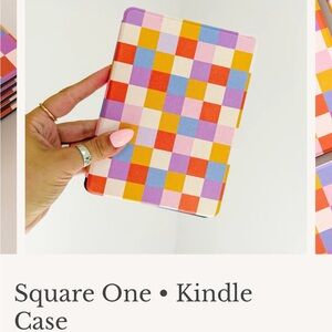 “Square One” Kindle Case (page. brand)